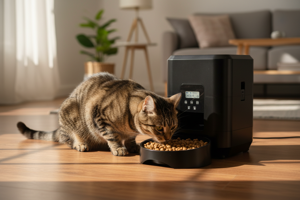 PawStars Smart Automatic Pet Feeder