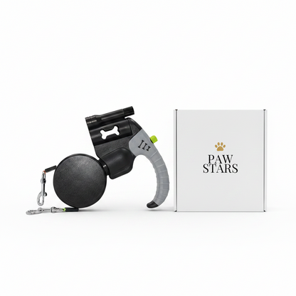 Paw Stars Dual Retractable Dog Leash
