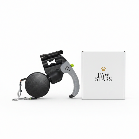 Paw Stars Dual Retractable Dog Leash