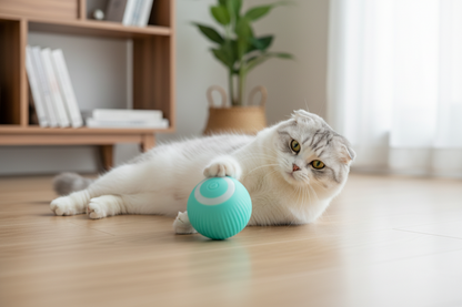 PawStars Smart Rolling Ball Toy