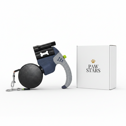 Paw Stars Dual Retractable Dog Leash