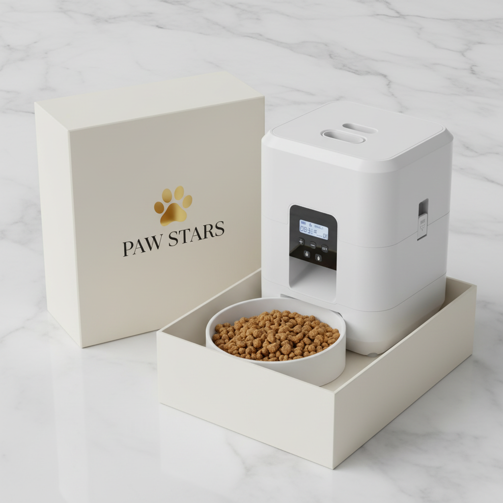 PawStars Smart Automatic Pet Feeder